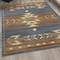 Flash Furniture Blue 5 x 7 Southwestern Style Patterned Area Rug OKR-RG1113-57-BL-GG - alternate 5